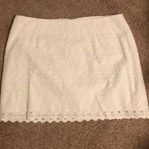 Lilly Pulitzer eyelet Tate skirt